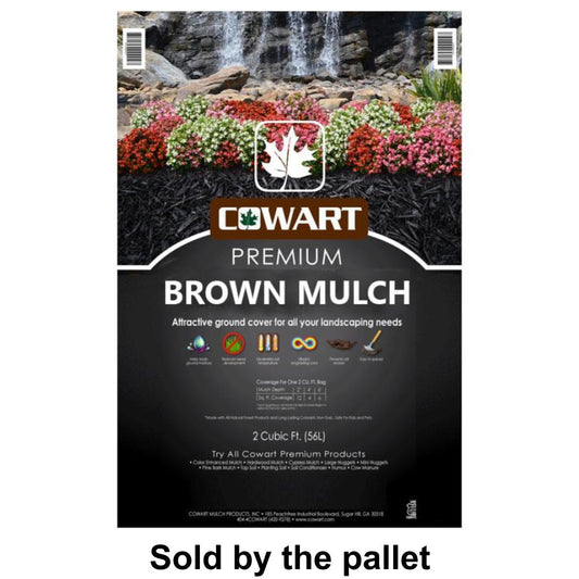 Brown Mulch by the Pallet (70 Bags)