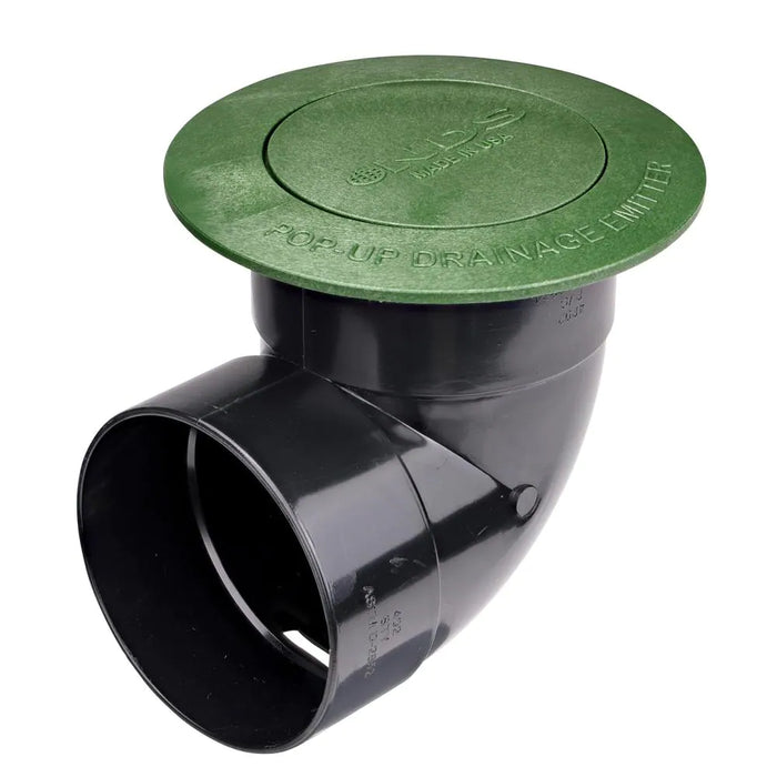 NDS 421 - 4" Pop-Up Drainage Emitter With Elbow