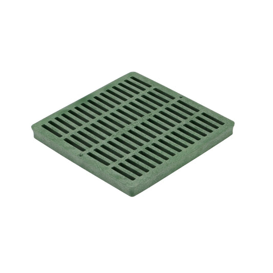 NDS 1212 - 12" Square Catch Basin Grate, Green