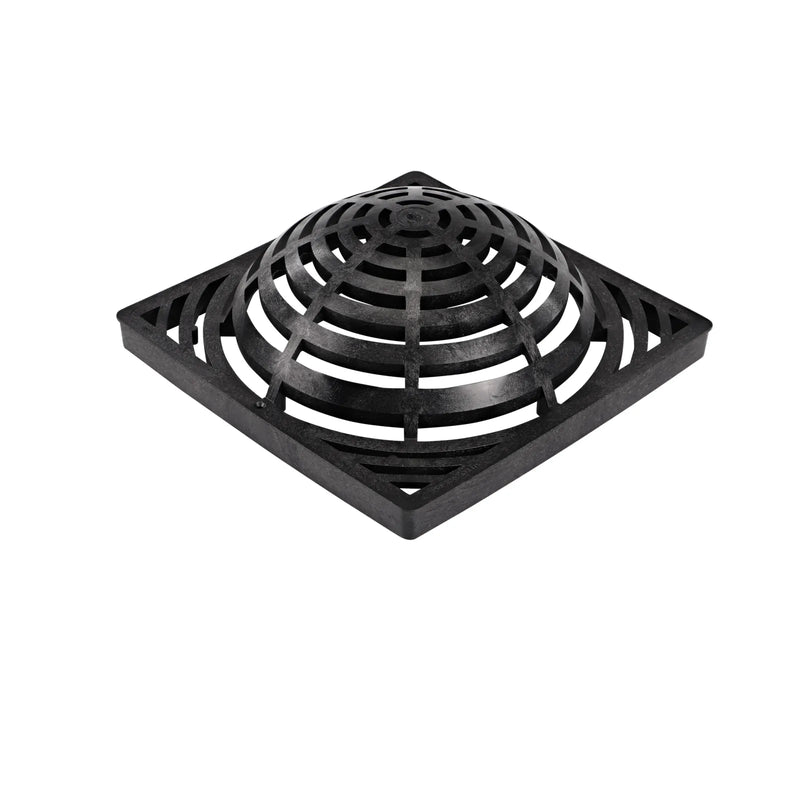 NDS 1290 - 12" Square Atrium Grate, Black