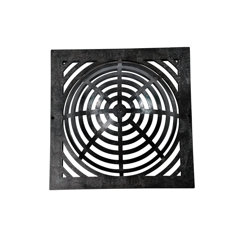 NDS 1881 - 18" Square Atrium Grate, Black