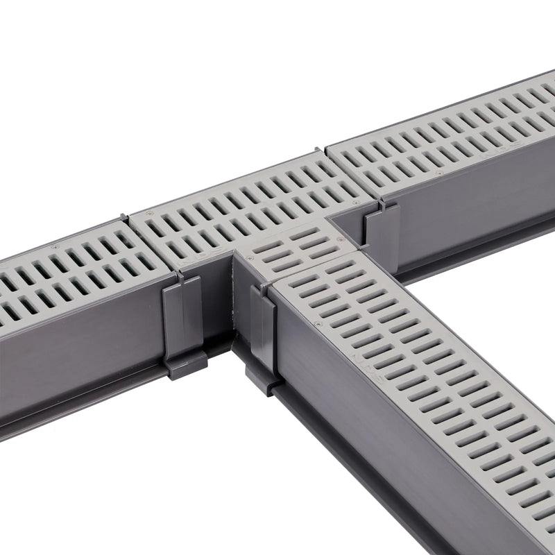 NDS 5370 - Mini Channel Tee w/Grate - Gray