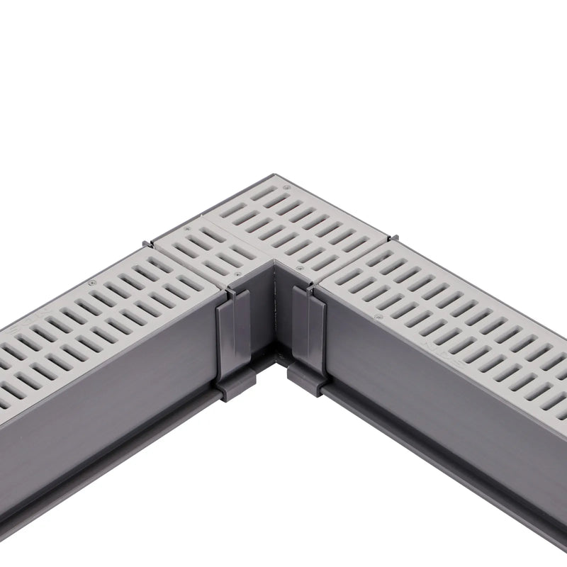 NDS 5380 - Mini Channel 90 Degree, Gray