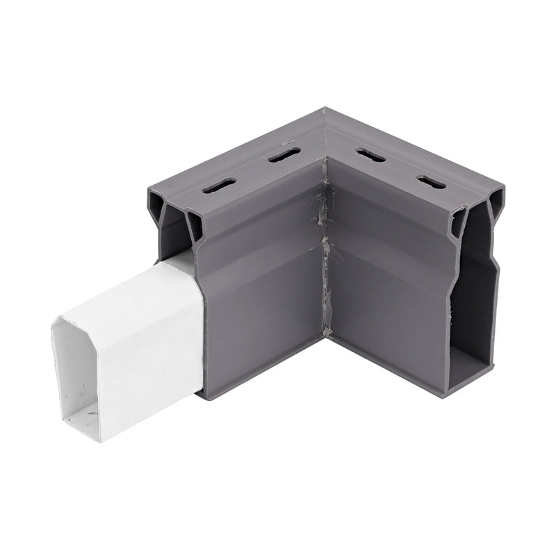 NDS 8383 - Micro Channel 90 Degree Elbow, Gray