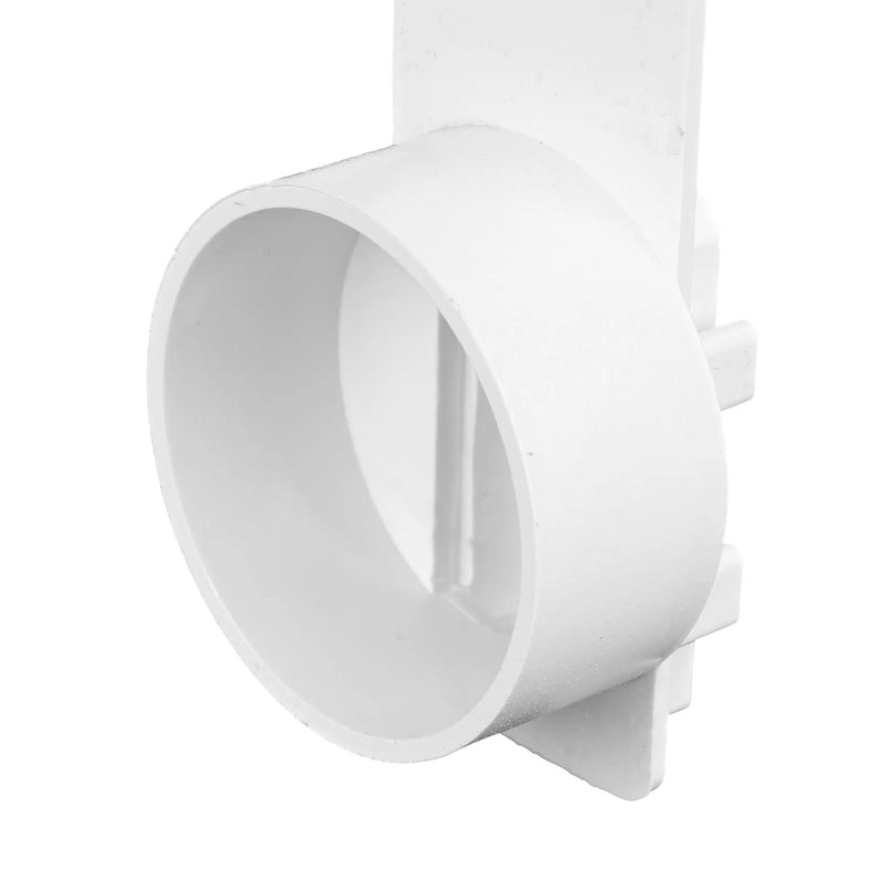 NDS 8461 - Micro Channel Spigot End Outlet, White