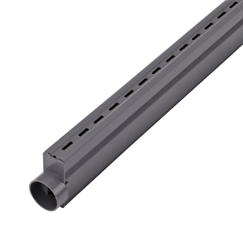 NDS 8463 - Micro Channel Spigot End Outlet, Gray