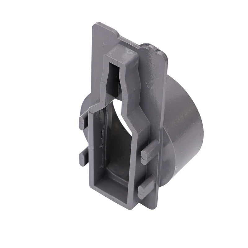 NDS 8463 - Micro Channel Spigot End Outlet, Gray