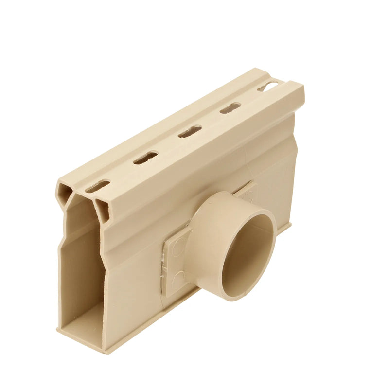 NDS 8512 - Micro Channel Spigot Side Outlet, Sand