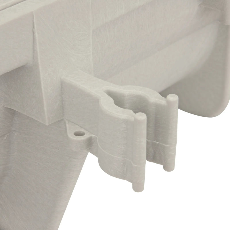 NDS DS-097N Dura Slope® Channel Drain, 6.4 in. Invert Depth, Neutral, 6 in. Wide X 4 ft. Long X 8.1 in. Deep