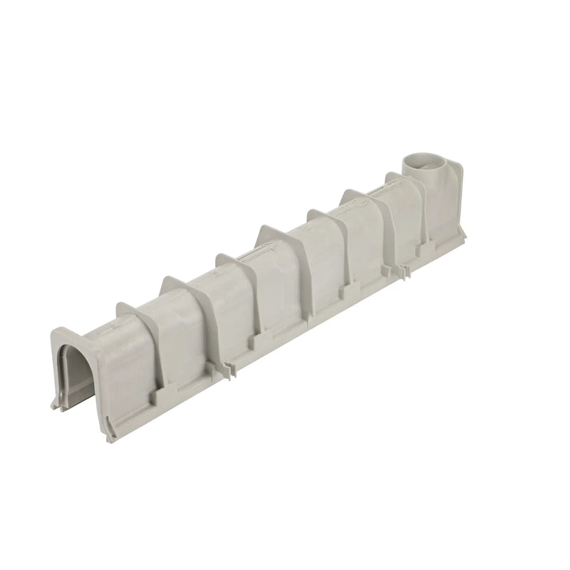 NDS DS-100N Dura Slope® Channel Drain, 7.4 in. Invert Depth, Neutral, 6 in. Wide X 4 ft. Long X 9.1 in. Deep
