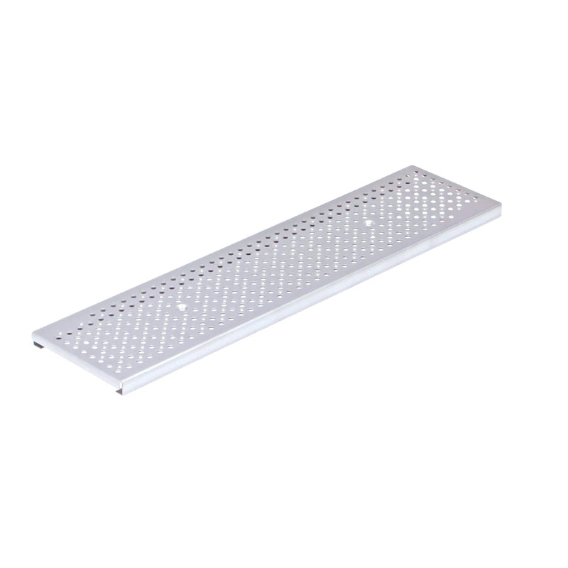 NDS DS-226 - Dura Slope Channel Grate, Stainless Steel Perforated