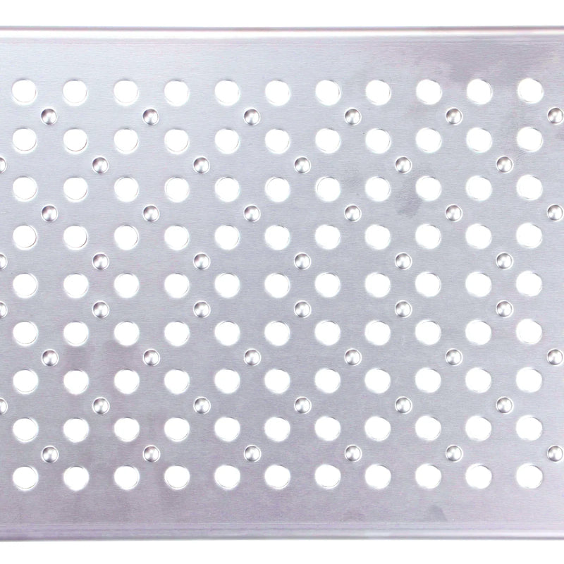 NDS DS-226 - Dura Slope Channel Grate, Stainless Steel Perforated