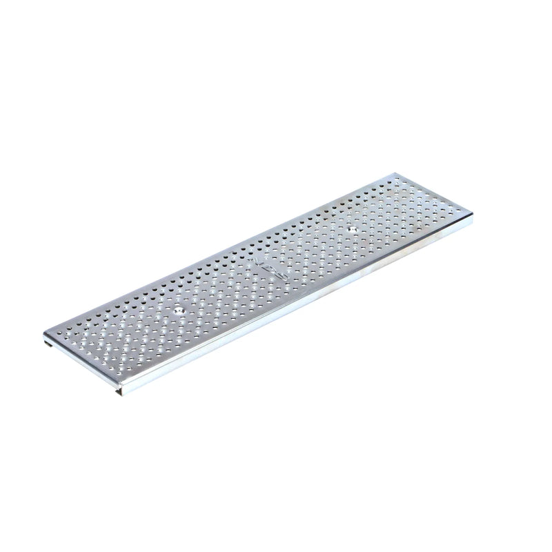 NDS DS-228 - Dura Slope Channel Grate, Galvanized Steel Perforated