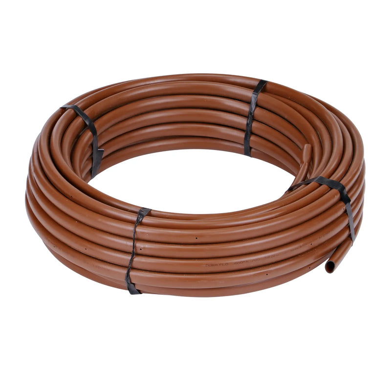 NDS SFPC-BR-7412-01 Dura-Flo Dripline 18mm 0.5 GPH 12 in. Spacing Brown