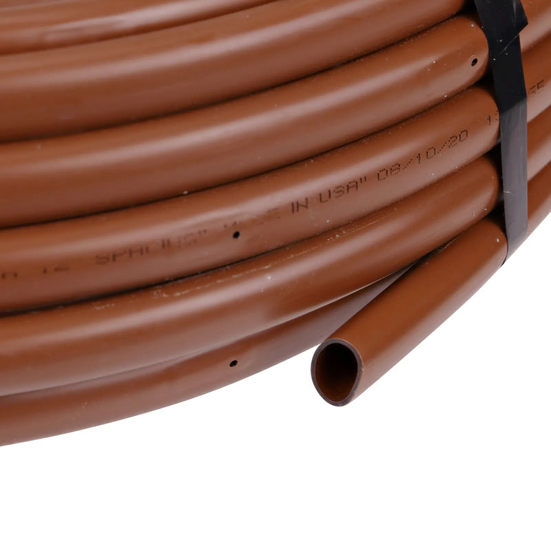 NDS SFPC-BR-7412-01 Dura-Flo Dripline 18mm 0.5 GPH 12 in. Spacing Brown