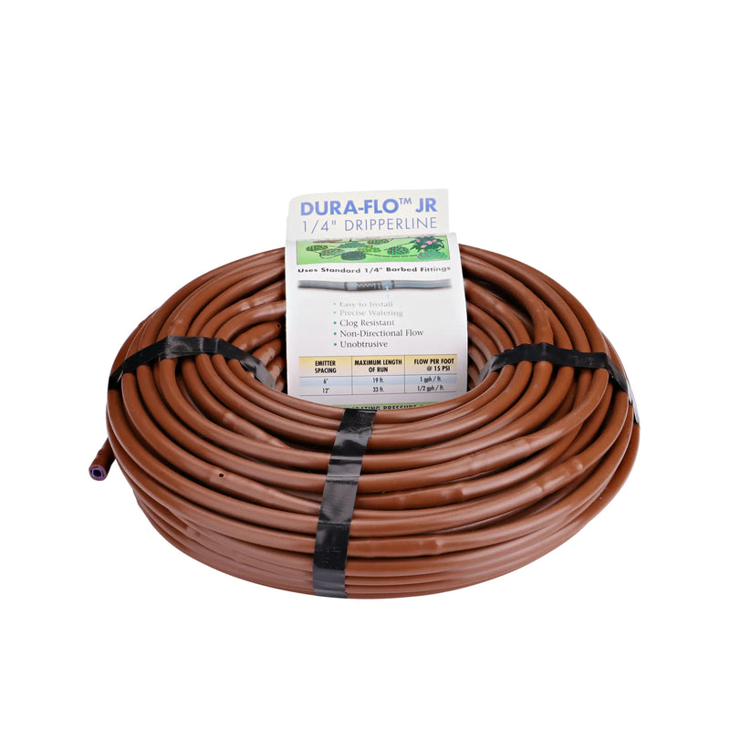 NDS SFJR-BR-12-01 - Dura Flo JR Dripline 100' Roll Brown 0.5 GPH