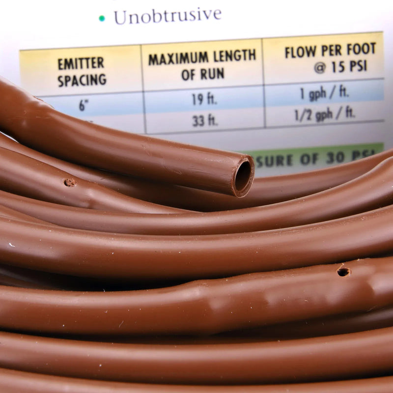 NDS SFJR-BR-12-01 - Dura Flo JR Dripline 100' Roll Brown 0.5 GPH