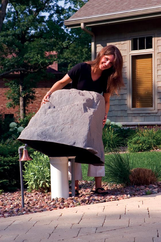 DekoRRA Model 102 Fieldstone Gray Mock Rock