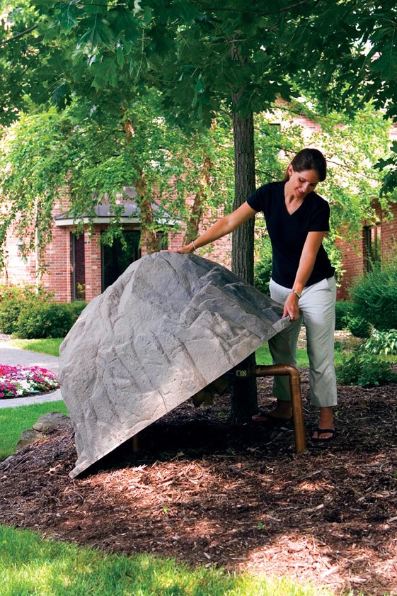 DekoRRA Model 103 Fieldstone Gray Mock Rock