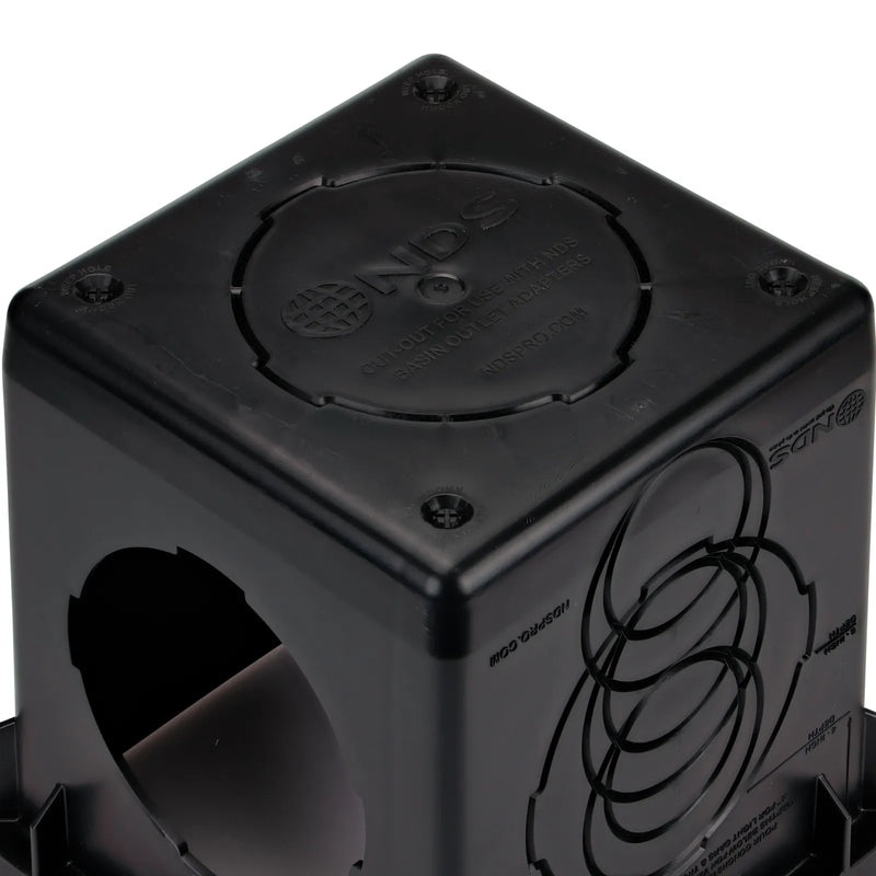 NDS 1200GRKIT - 12" Pro-Series Green Catch Basin / Grate Kit