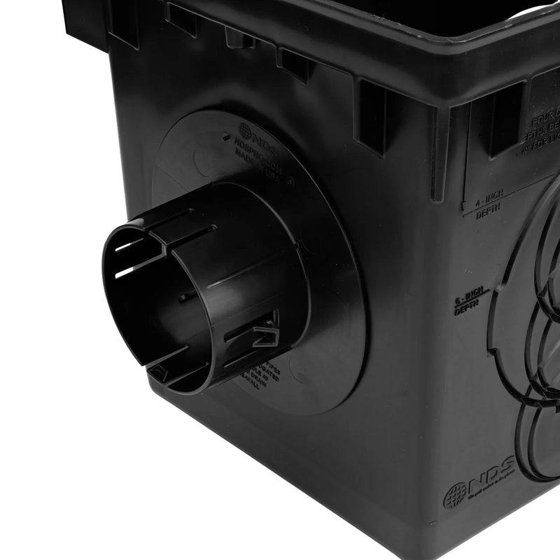 NDS 1200GRKIT - 12" Pro-Series Green Catch Basin / Grate Kit