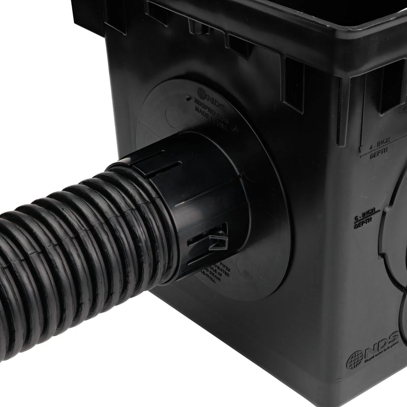 NDS 1200MTLKIT - 12" Catch Basin Kit with Metal Grate