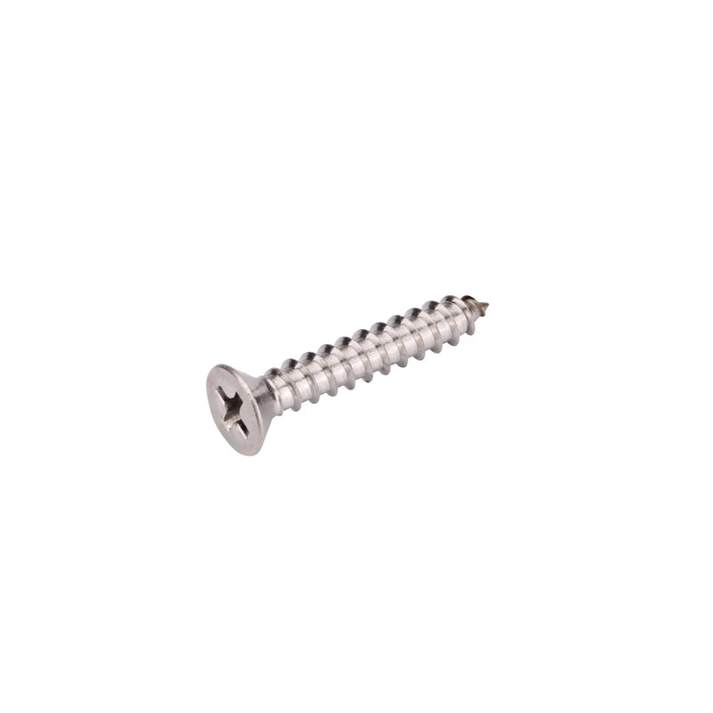 NDS 229 - #8 X 1 in. Phillips Flat Head SS Screws Bag of 48