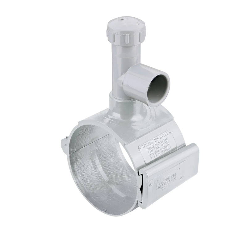 saipan　　tap14　ttt52 Flo-Tap™ Rigid Hot/Wet Tap PVC Saddle for 6 in. PVC Pipe, 1-1/2 in