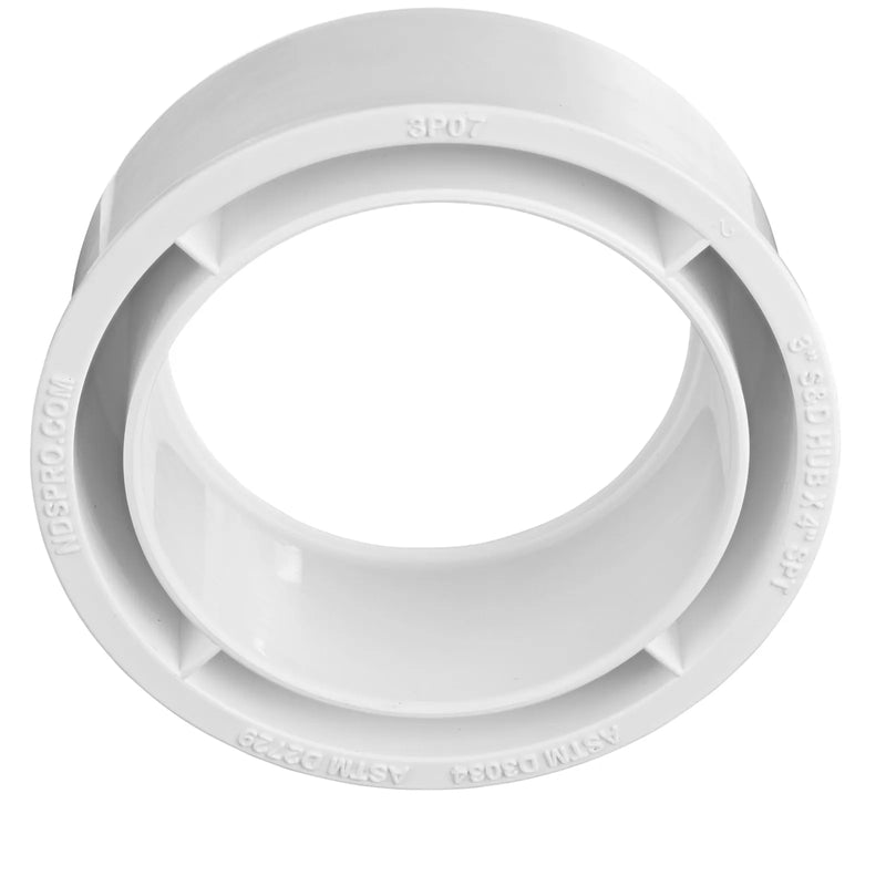 NDS 3P07 - 4" x 3" Sewer & Drain Reducer Bushing