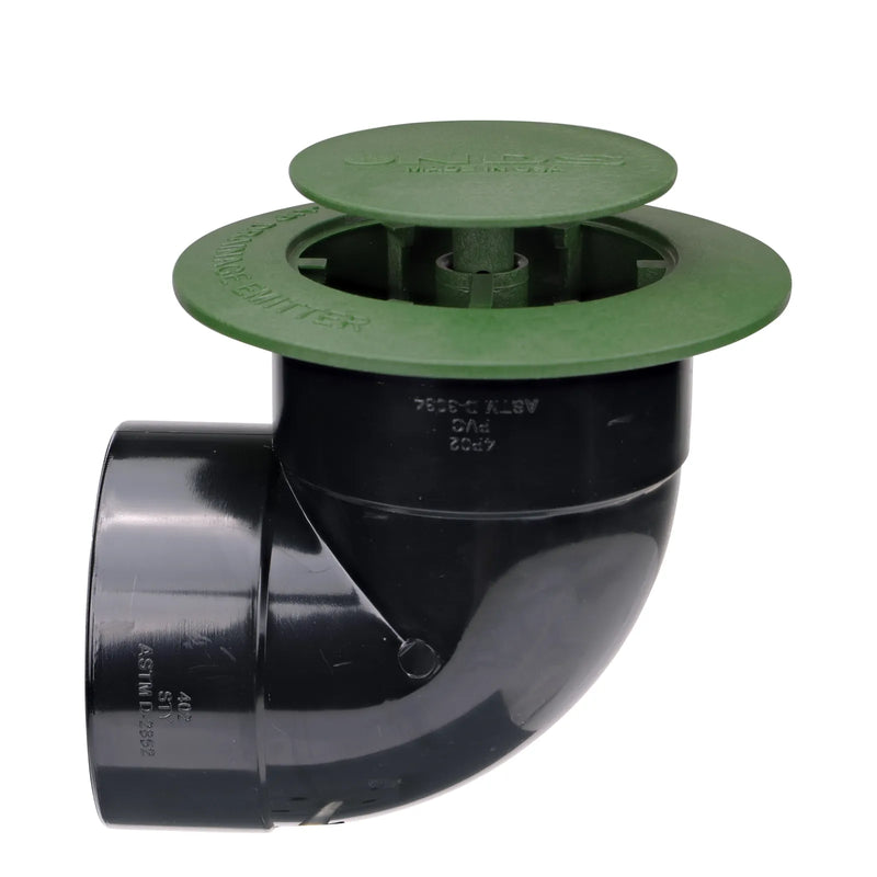 NDS 421 - 4" Pop-Up Drainage Emitter With Elbow
