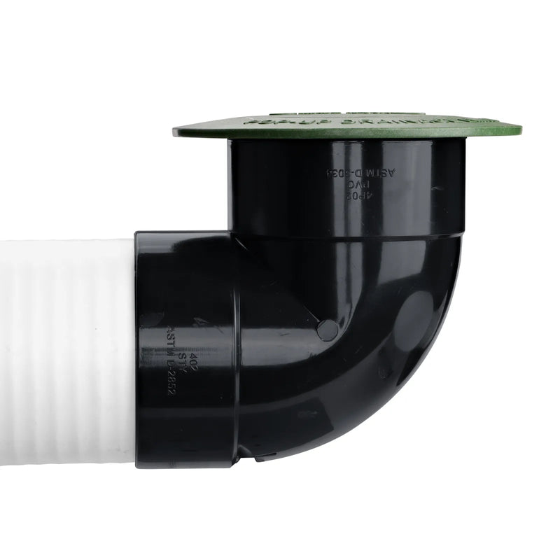 NDS 421 - 4" Pop-Up Drainage Emitter With Elbow