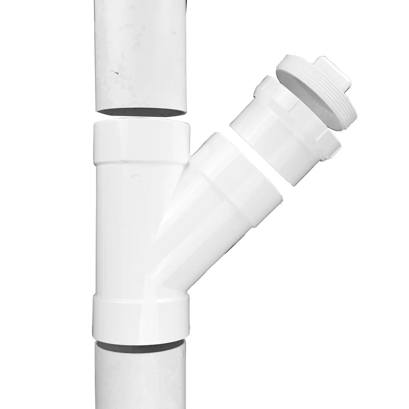 NDS 4P08 - 4" Sewer & Drain Wye