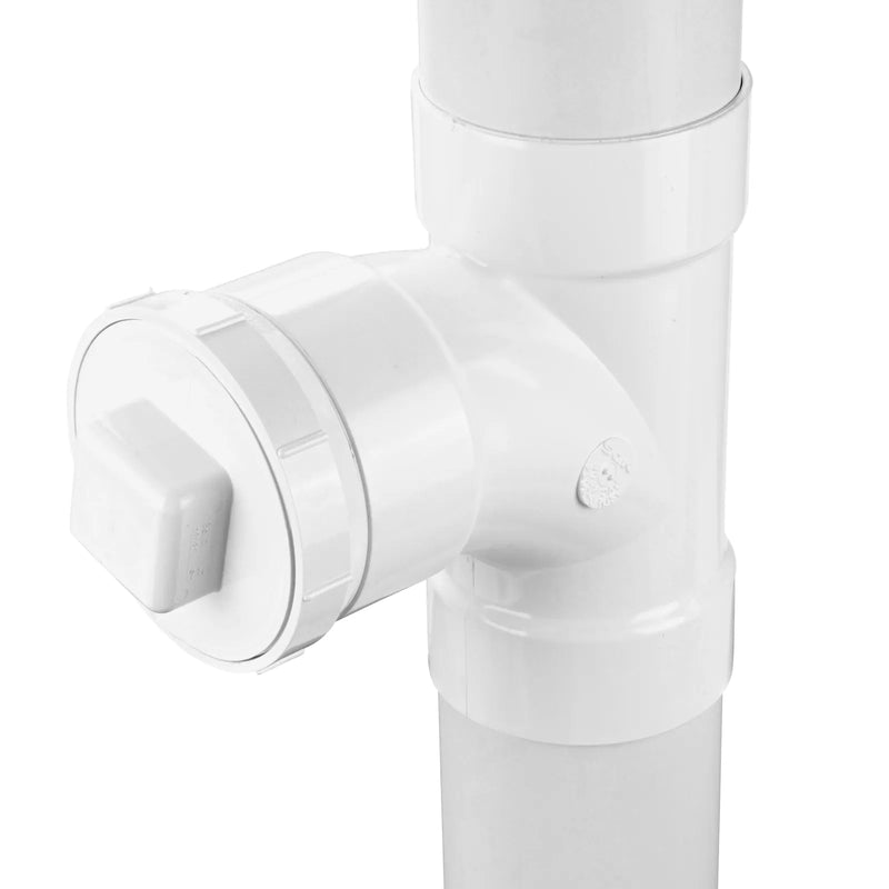 NDS 4P09 - 4" PVC S&D Sanitary Tee