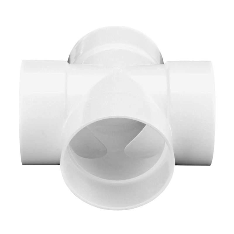 NDS 4P1X - 4" Sewer & Drain Cross