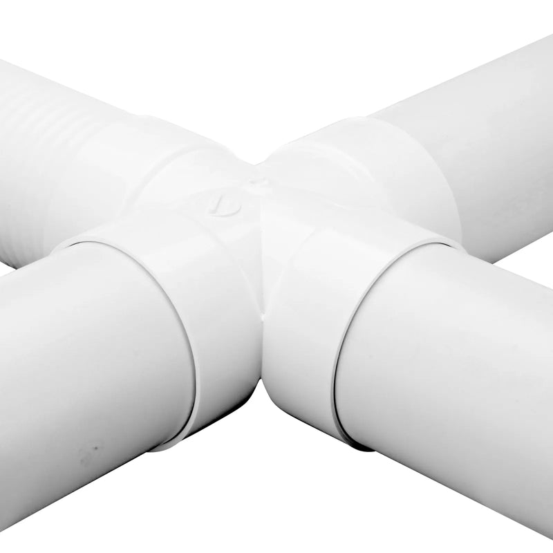 NDS 4P1X - 4" Sewer & Drain Cross