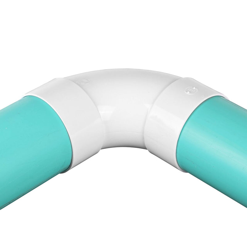 NDS 61P0 - 6" Sewer & Drain 90° Long-Turn Elbow