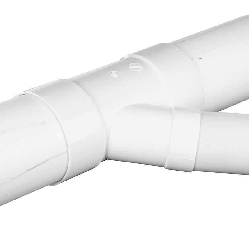 NDS 64P08 - 6" x 6" x 4" Sewer & Drain Reducing Wye