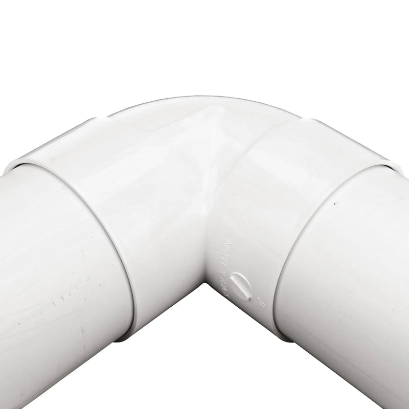 NDS 6P02 - 6" Sewer & Drain 90 Degree Elbow