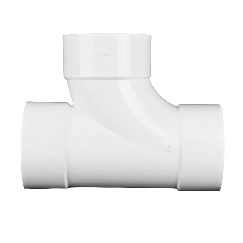 NDS 6P09 - 6" Sewer & Drain Sanitary Tee