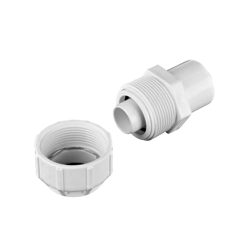 Flo-Lock™ PVC Gripper Adapter, 1-1/4 in. IPS Spigot X 1-1/4 in