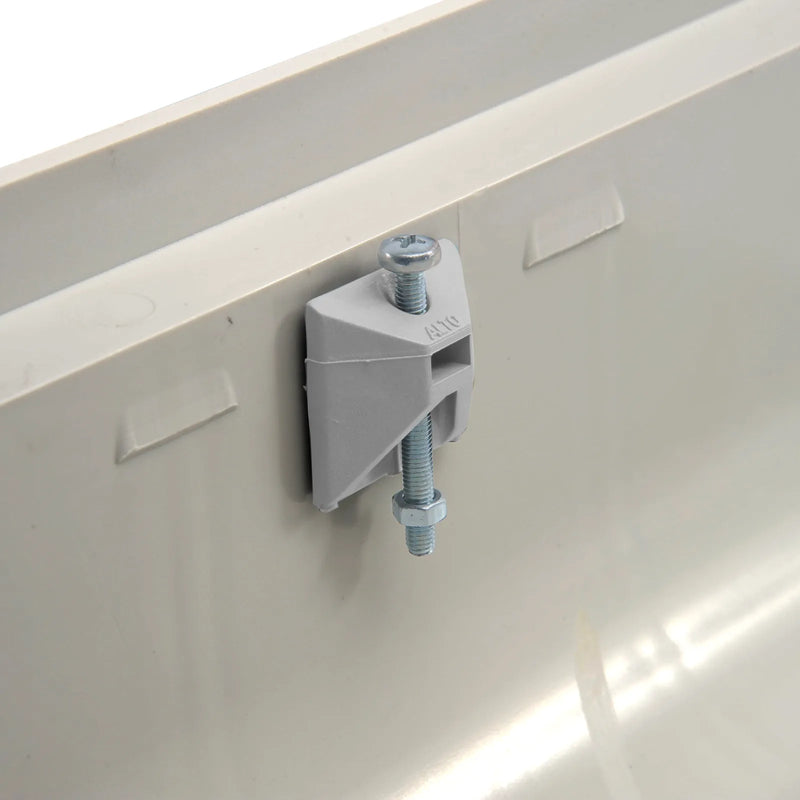 NDS 849 - 12" Pro Series Channel Grate Security Cap, Gray