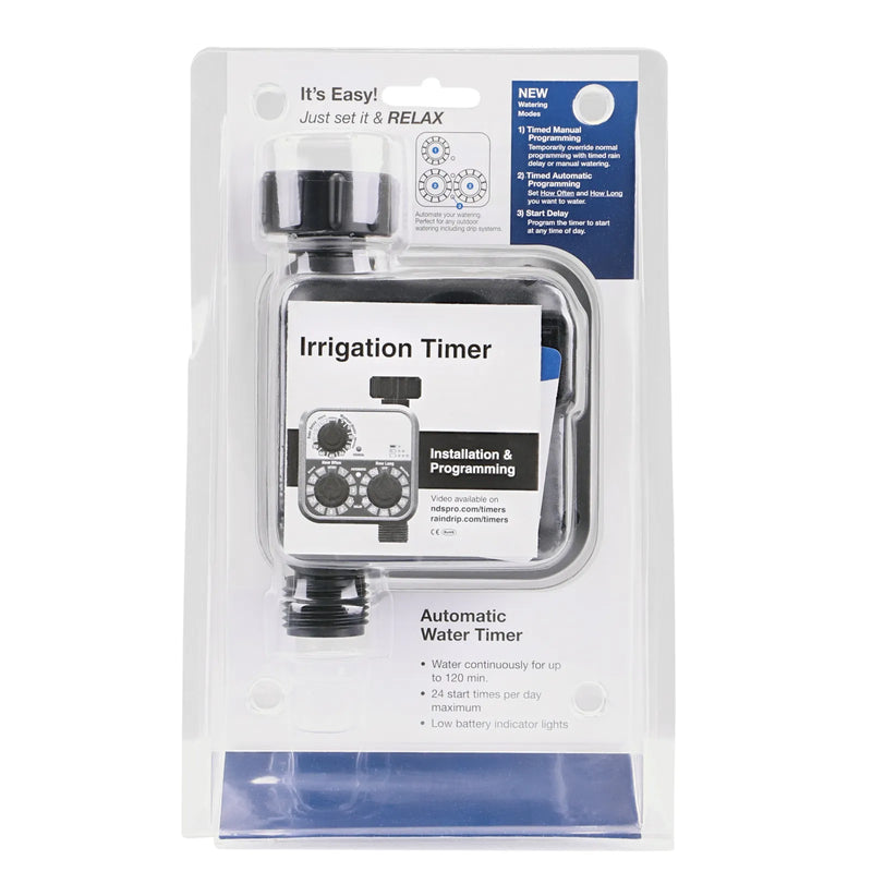 NDS A675CT Hose-End Automatic Water Timer, Analog