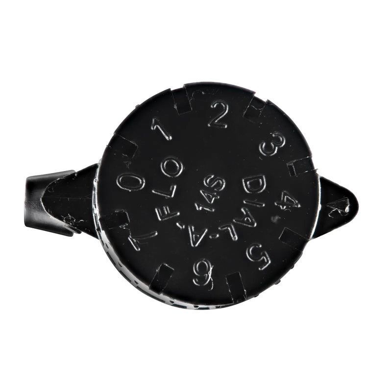 NDS DAFS 360 Dial-a-Flo™ Adjustable Bubbler, 360-Degree 8-Stream Spray, 0 to 20 GPH