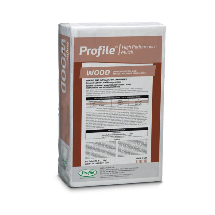 Hydro Mulch 100% Wood Fiber by the Pallet