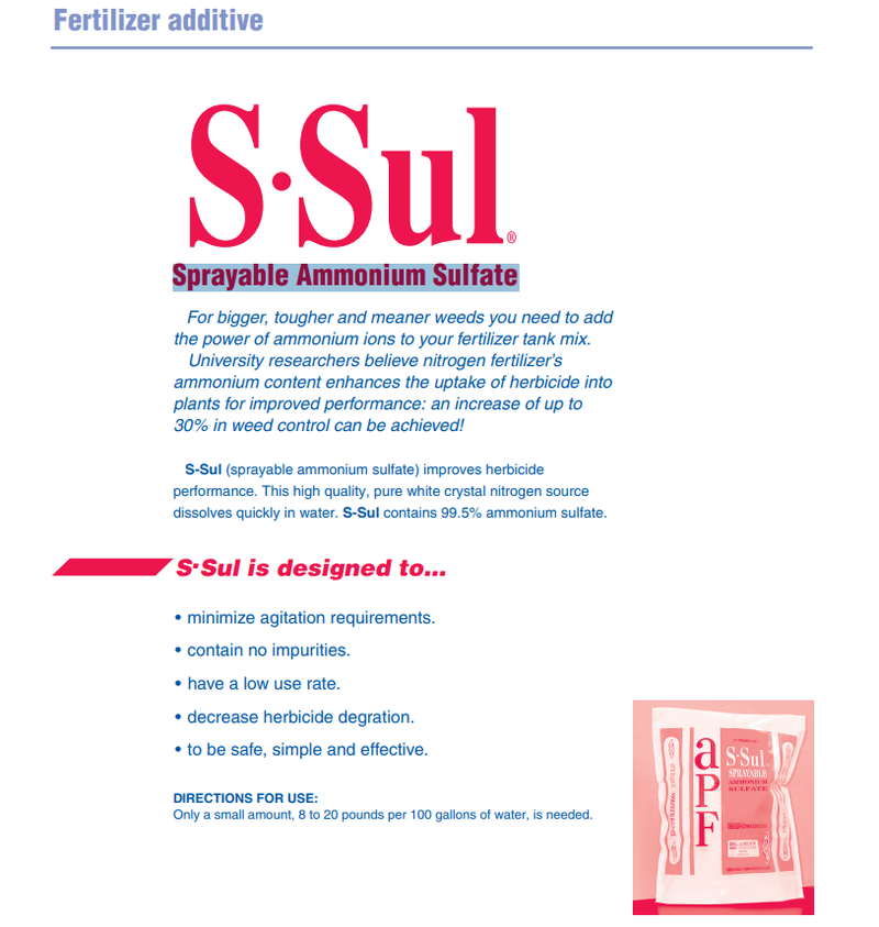 Ammonium Sulfate 21-0-0 Sprayable Fertilizer, 51 lb.