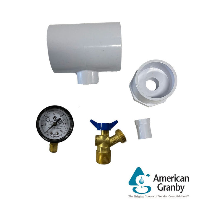 American Granby Pool Pressure Test Kit for 2" PVC Pipe