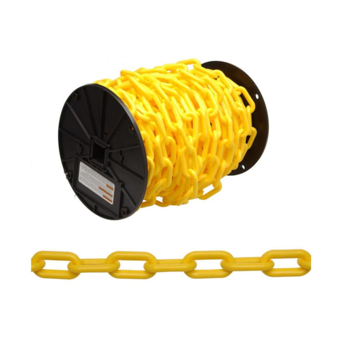 Yellow Plastic Chain #8 60 Ft. Reel
