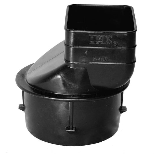 Normandy 1705 Corrugated 4" Downspout Adapter