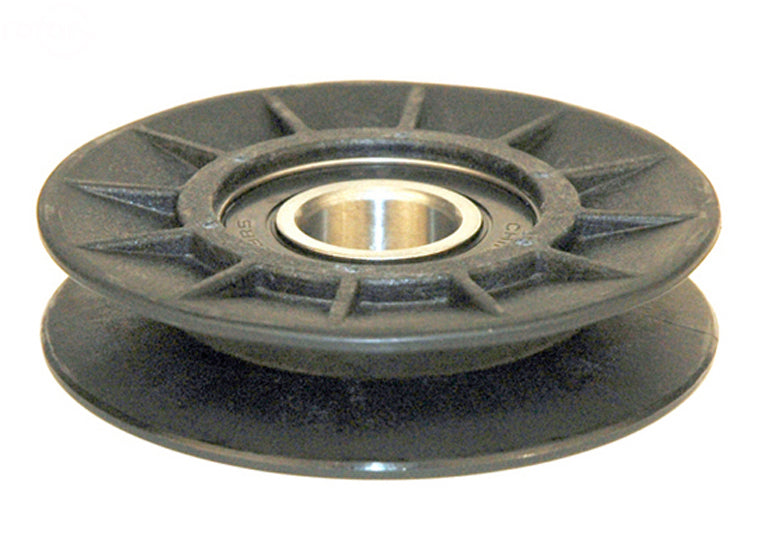 Rotary 10132 Pulley Idler V 1/2"X 2-37/64" VIP3480-3.765 Composite replacement