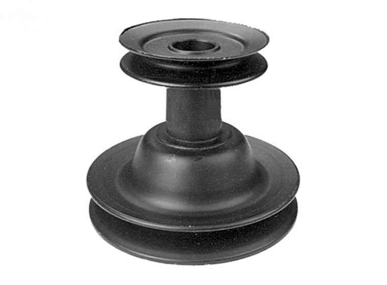 Rotary 10186 Pulley Double Engine 1"X3-1/2" Top-5-1/2" Bottom MTD 756-0983B replacement